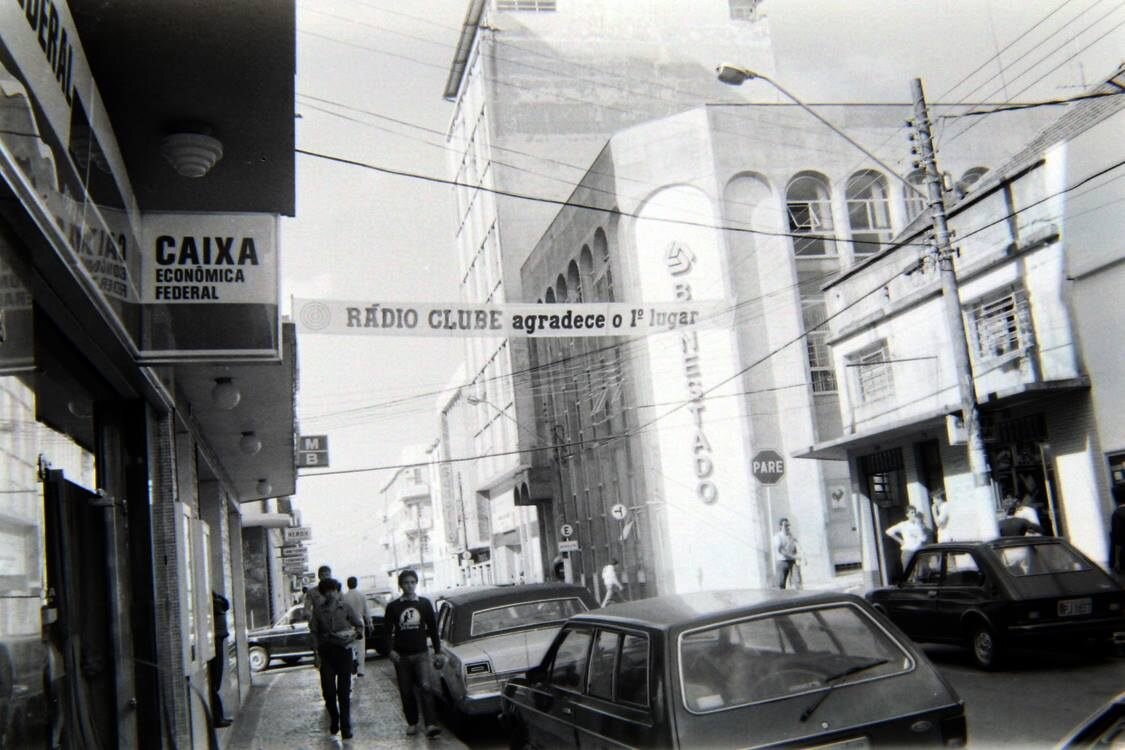 Rua XV de Novembro - Anos 1980