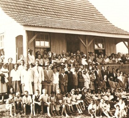 Inauguração da primeira sede do Clube 13 de Maio - 1921