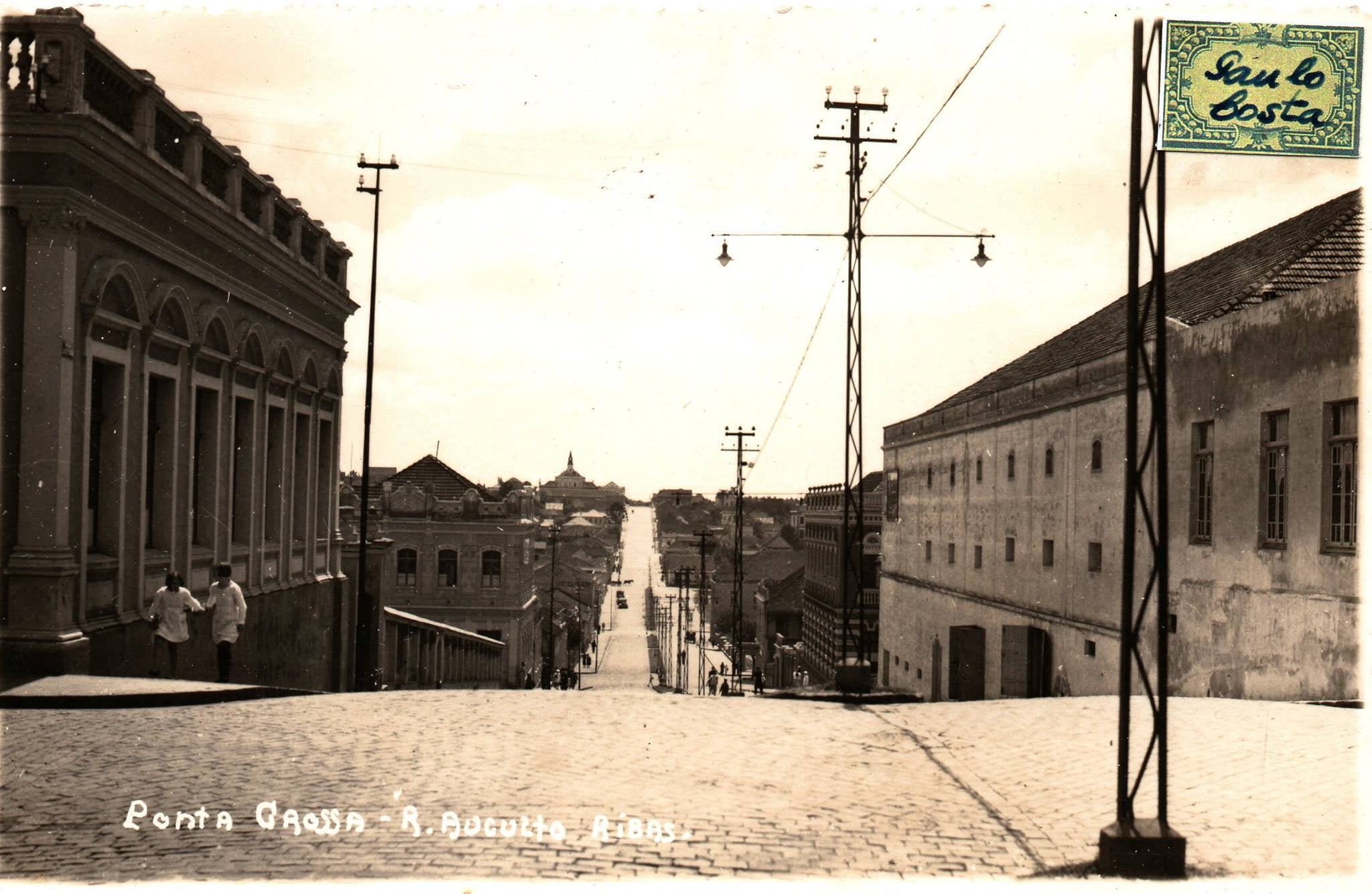 Rua Augusto Ribas - Ano desconhecido