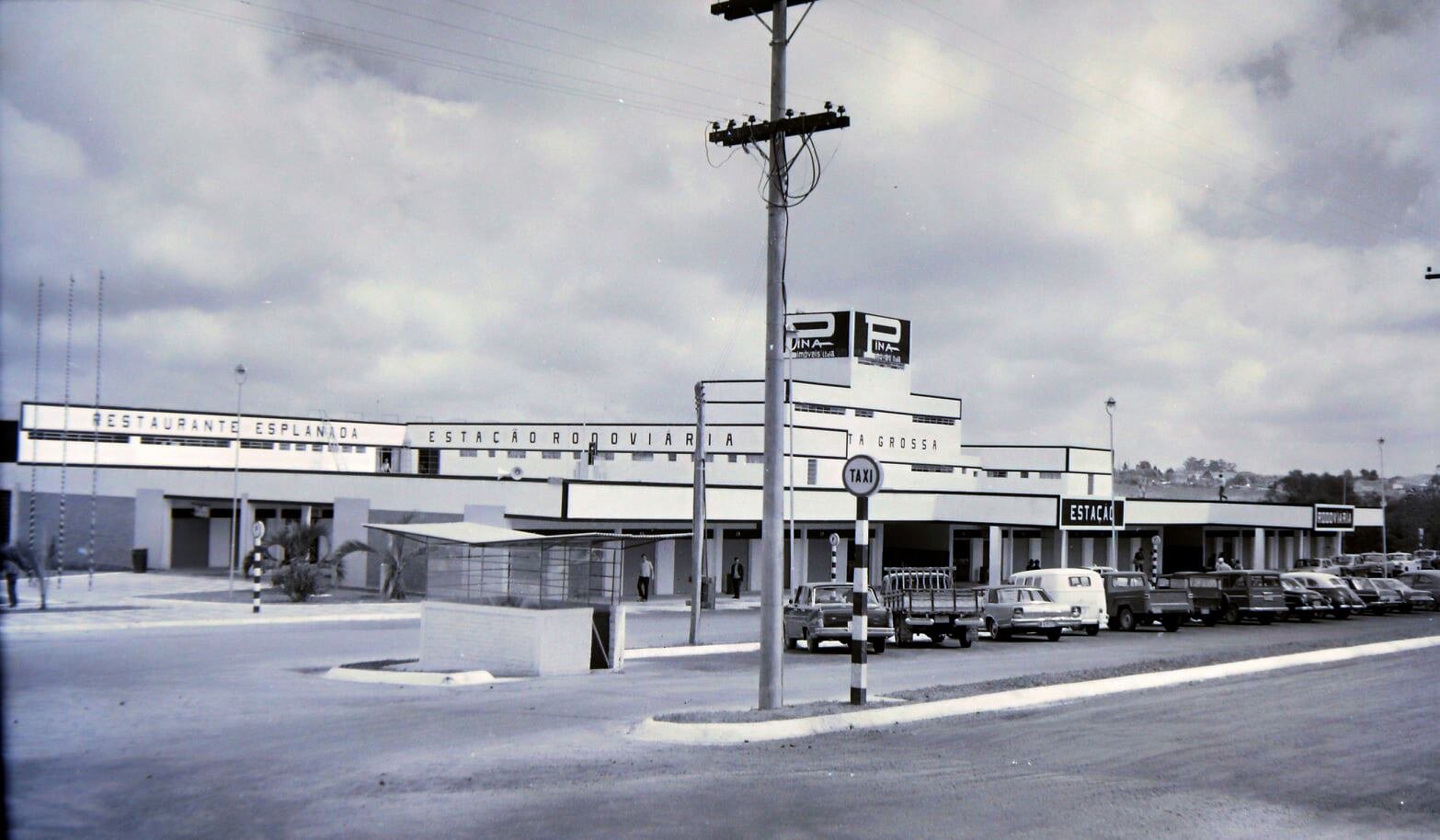 Antiga Rodoviária de Ponta Grossa - Década de 1970