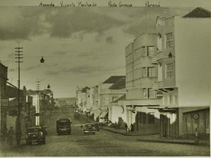 Avenida Vicente Machado - Ano desconhecido