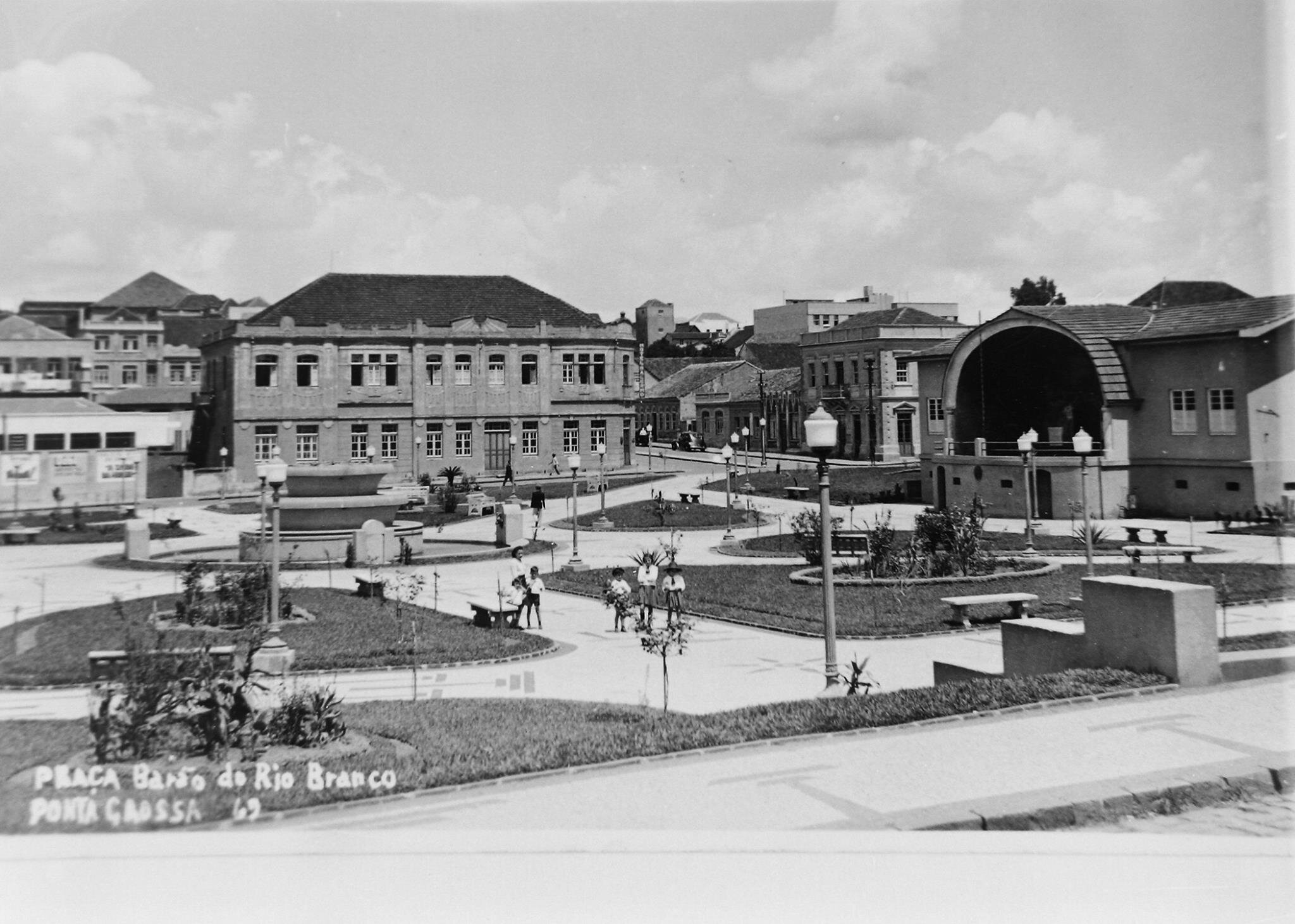 Praça Barão do Rio Branco - Ano desconhecido