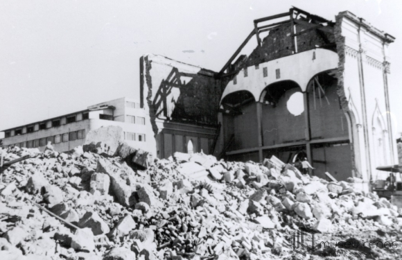 Demolição da Catedral Sant'Ana - 1978