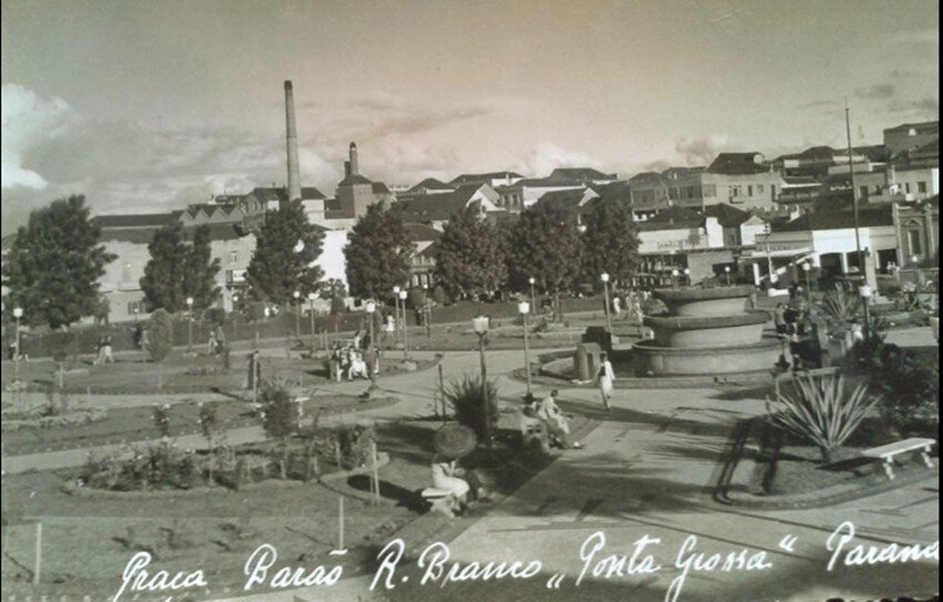 Praça Barão do Rio Branco - Ano desconhecido