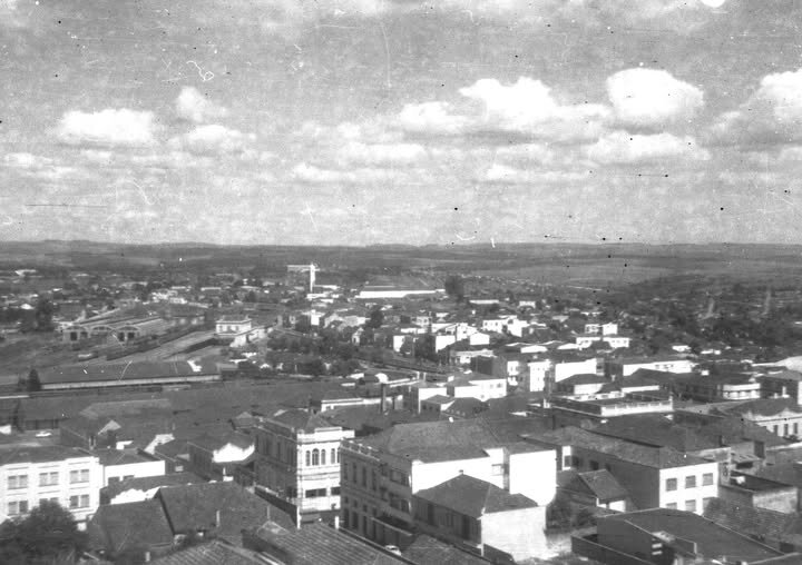 Panorâmica de Ponta Grossa - 1972