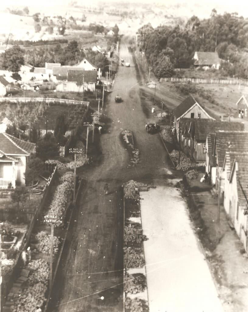 Avenida Carlos Cavalcanti - Ano desconhecido