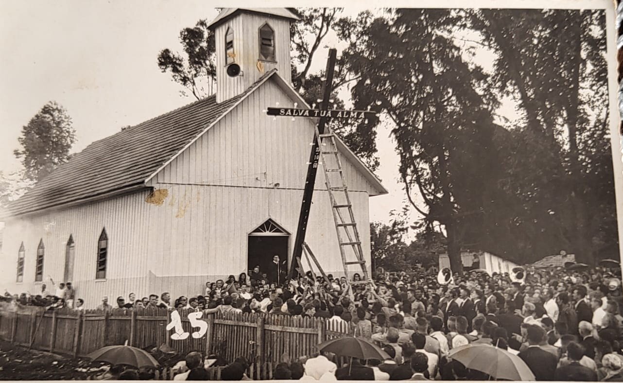 Inauguração da Igreja Bom Jesus - Década de 1950