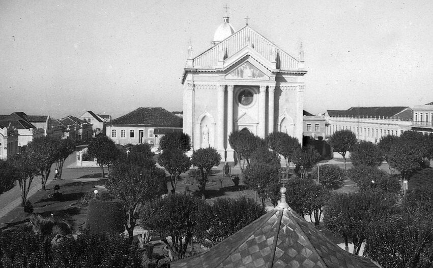 A Catedral, de um outro ângulo - Década de 1930