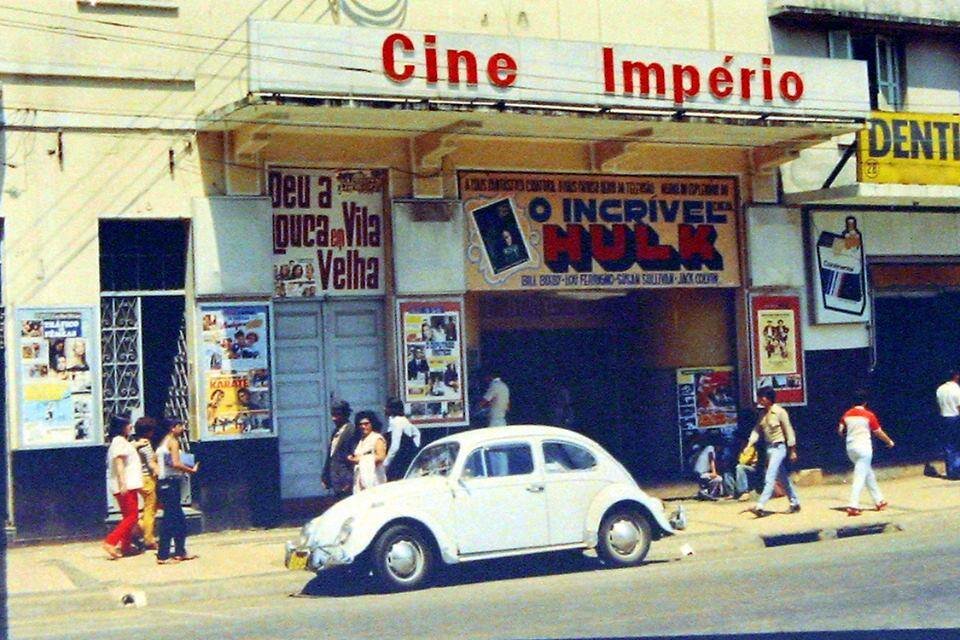 Entrada do Cine Império - Década de 1970